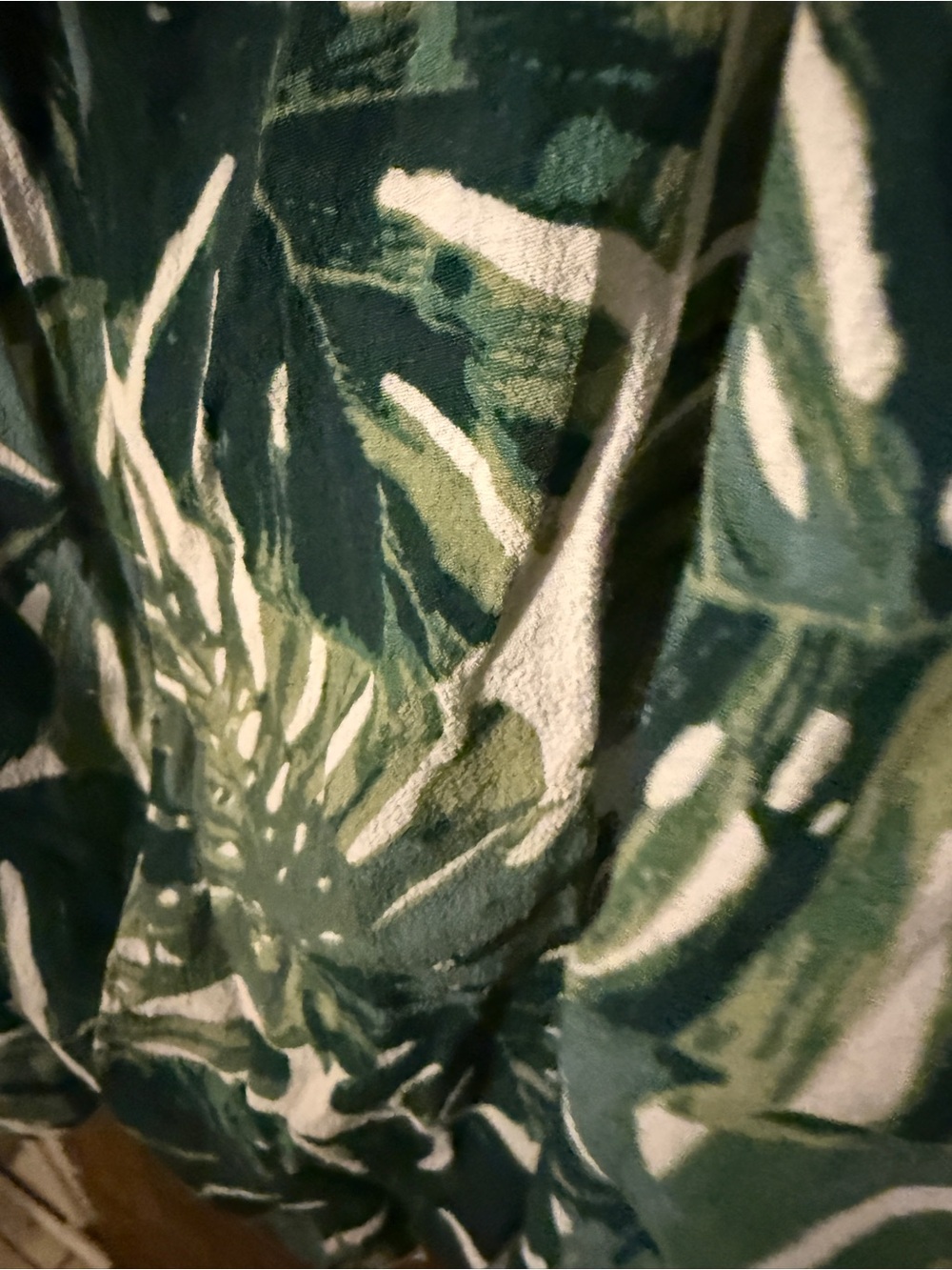 For Love & Lemons Green and White Leaf-Print Mini Dress, sz xs, guc💚 - Picture 6 of 9
